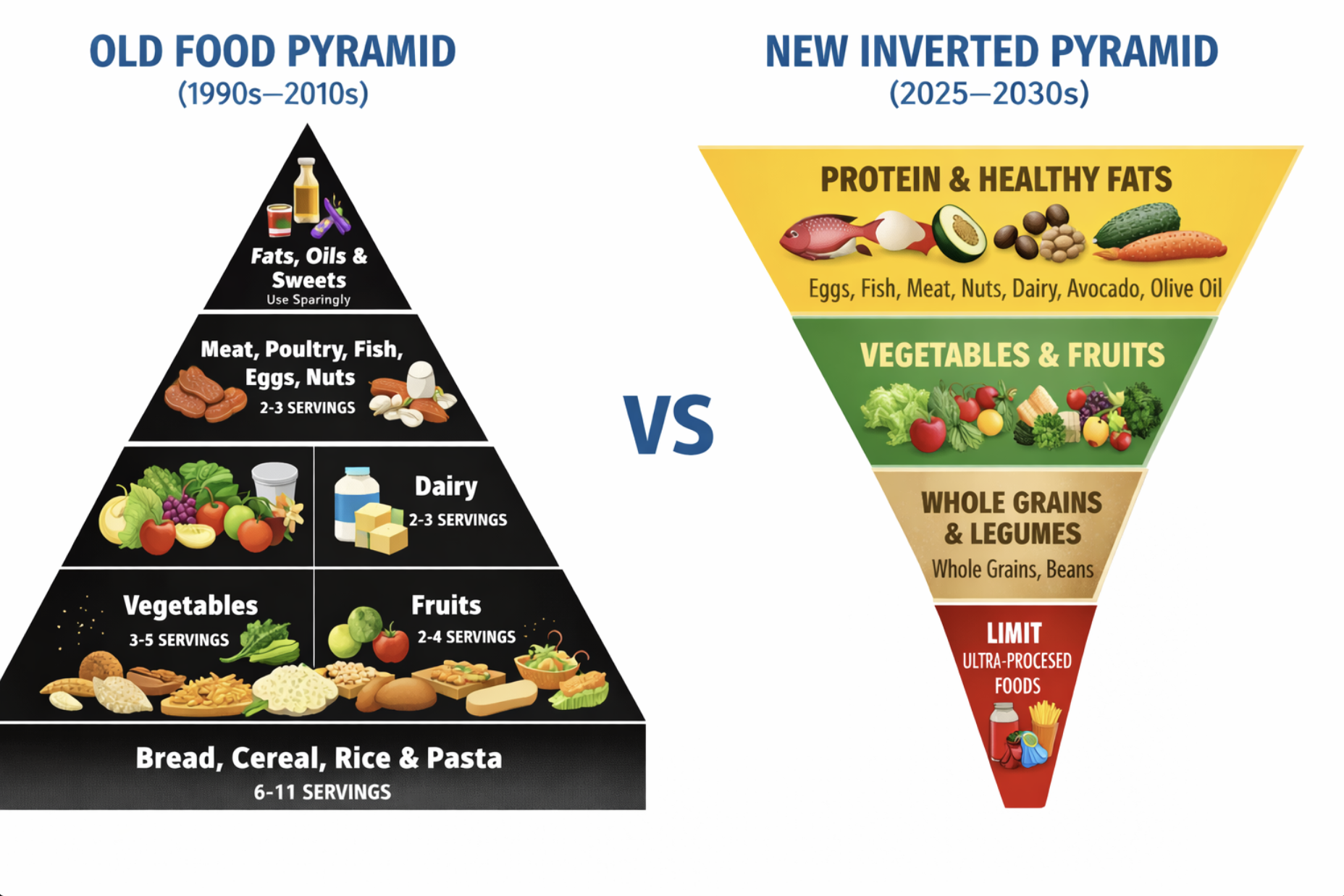 What You Need To Know About The 2026 U S Food Pyramid Digital